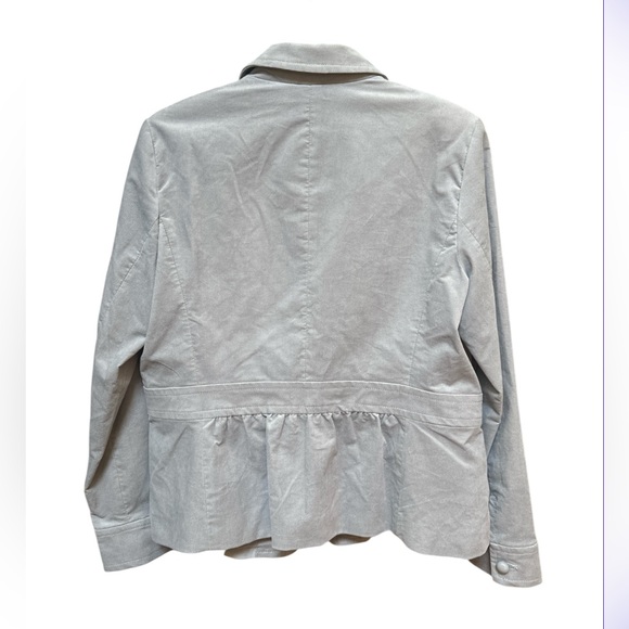 TALBOTS NWT Women's Light Gray Blazer - Picture 4 of 8